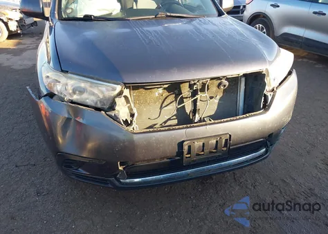 2012 Toyota Highlander Base V6 из США, поврежденный, VIN 5TDBK3EH5CS158600